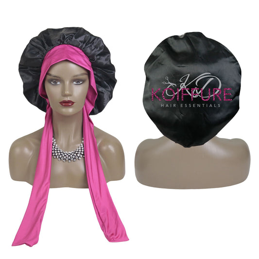 Koiffure Hair Essentials Silk Tie Bonnet